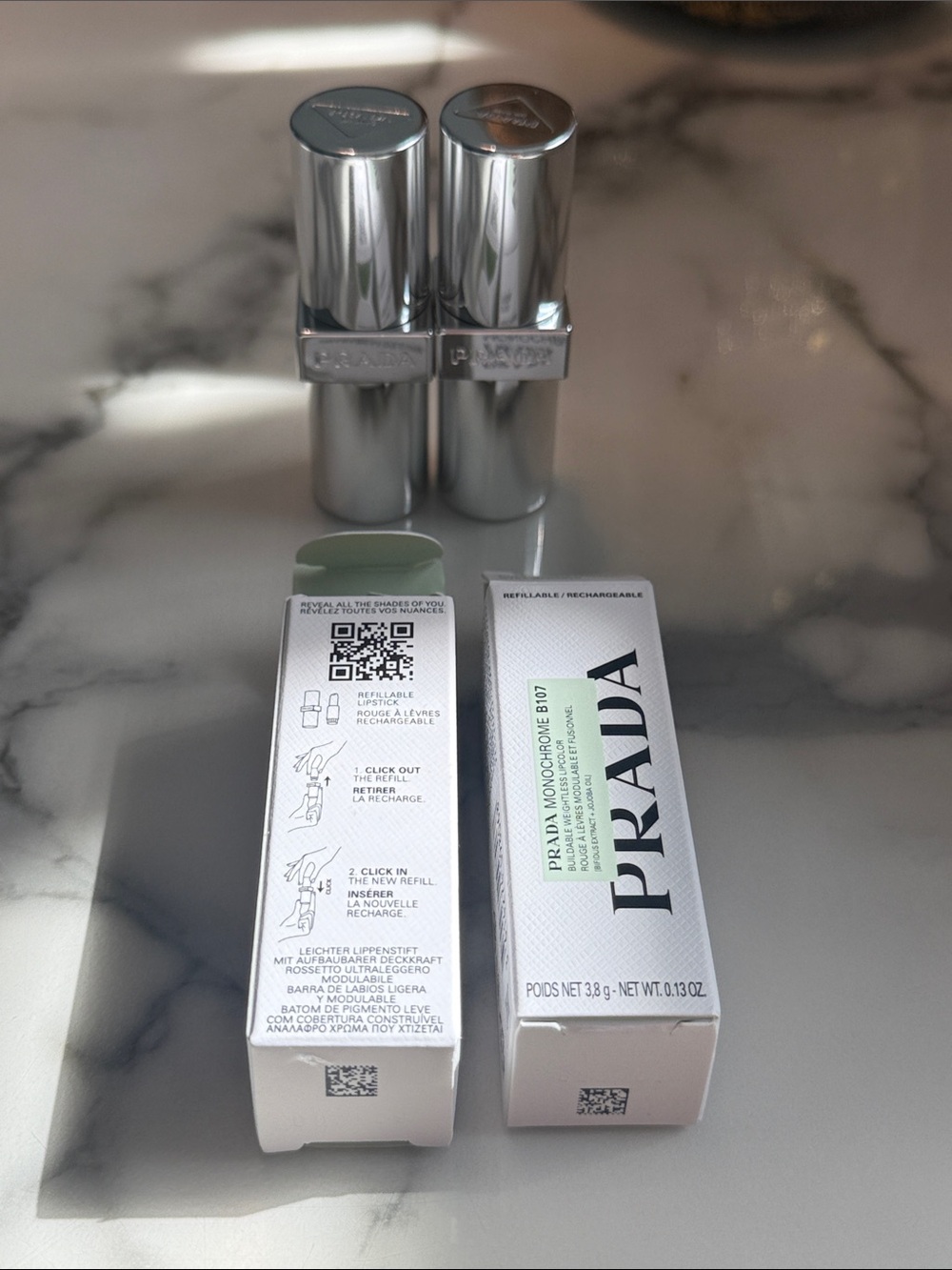 2 Prada Monochrome Soft-Matte | NIB